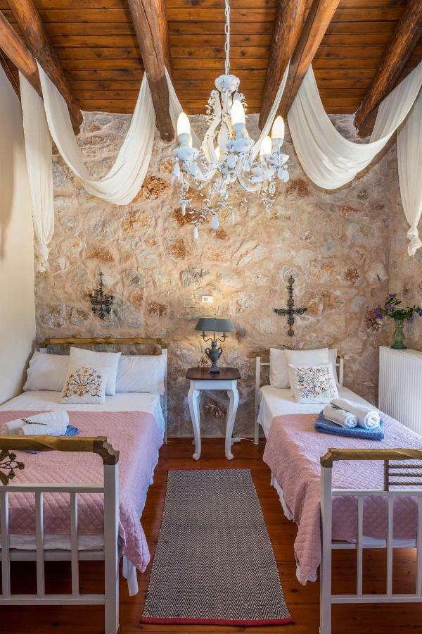Stone Built Villa Galatia, Poolside & Perfect View Καρές Εξωτερικό φωτογραφία